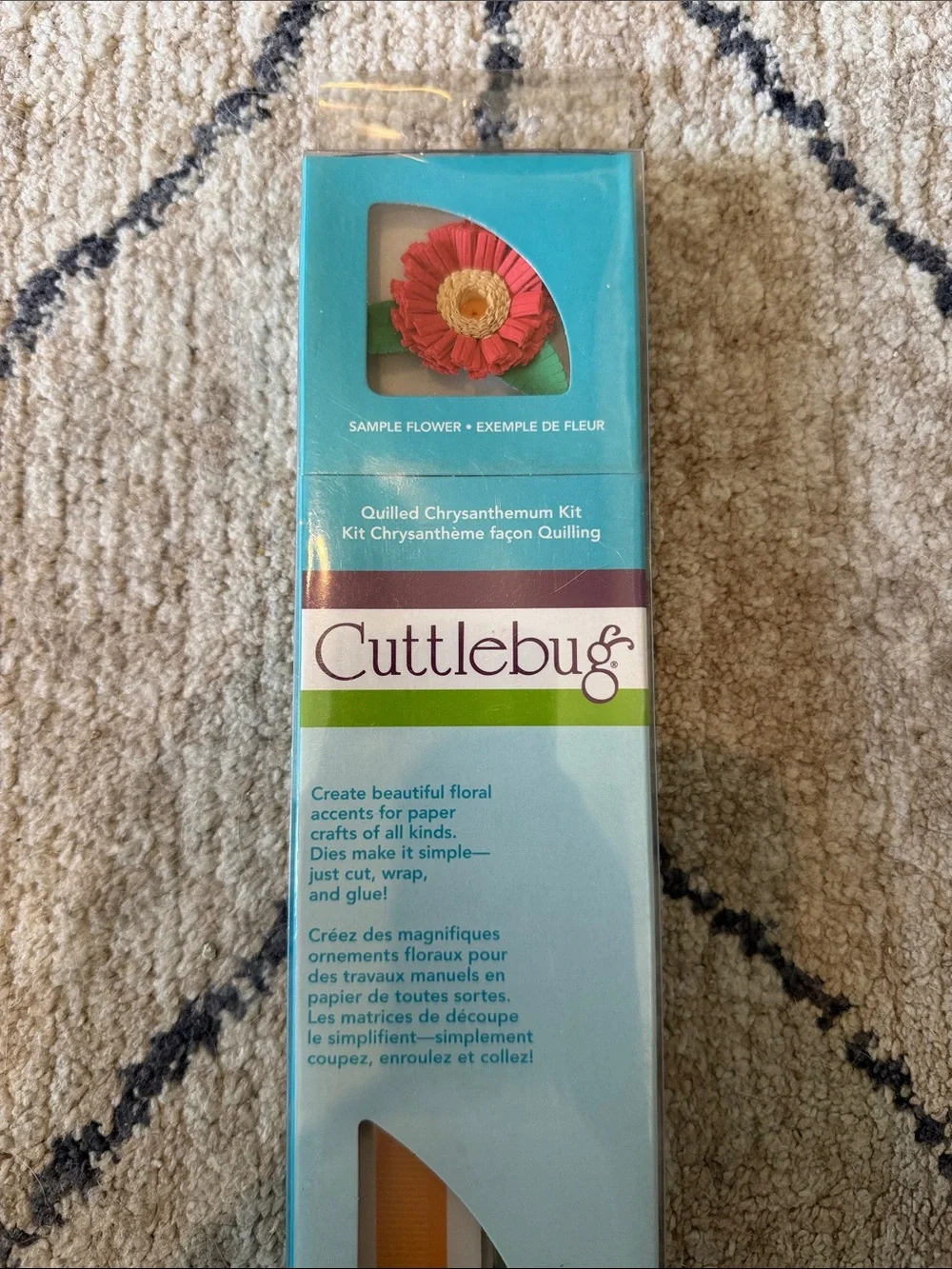 Cuttlebug Quilled Flower Kits Lot of 3 NWT Paper Flowers